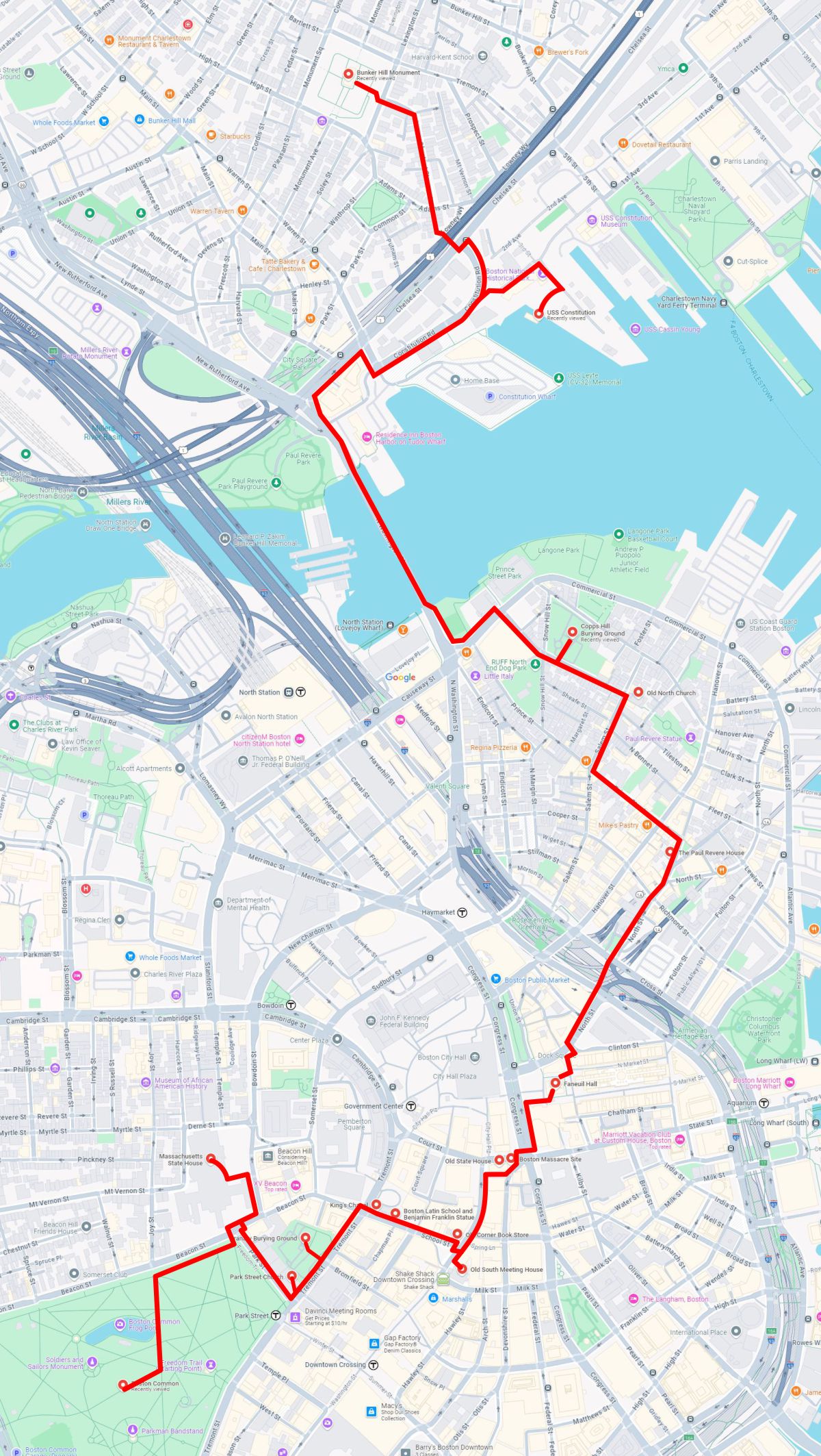 Extended Private Tour – 4 Hours map